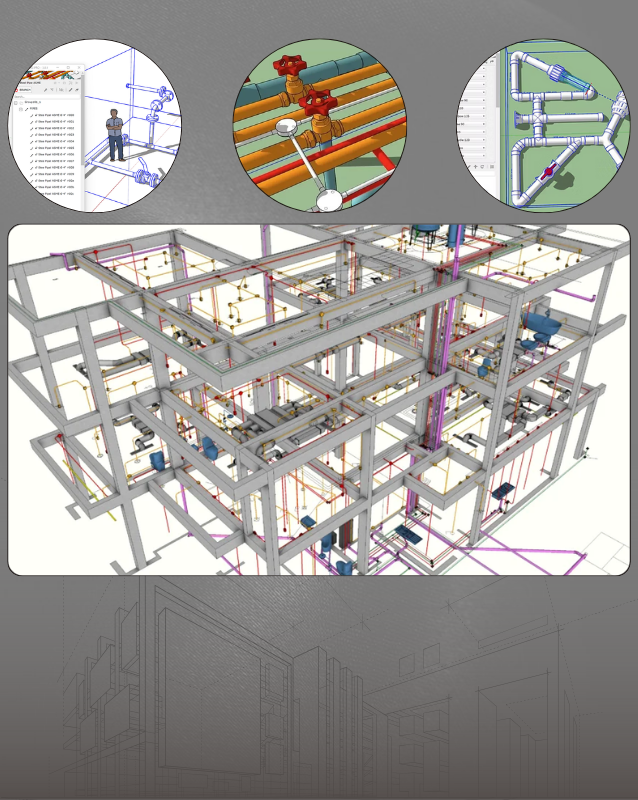 Layout  Sketchup - Triển khai M.E.P