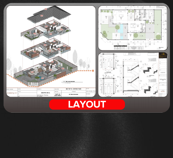 Layout Sketchup - Triển Khai Kiến Trúc